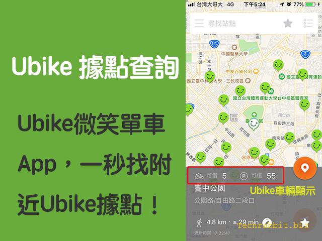 ubike 據點查詢