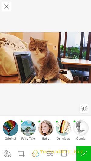 Line Camera App