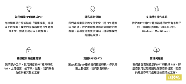 PPT 轉 PDF