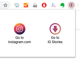 Chrome IG Story