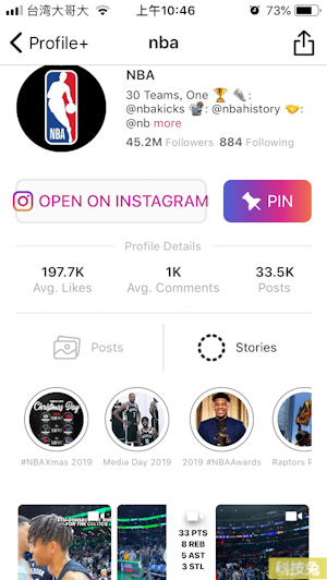 Profile+ Stories for Instagram App