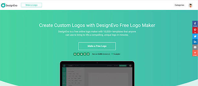 Designevo免費線上Logo設計