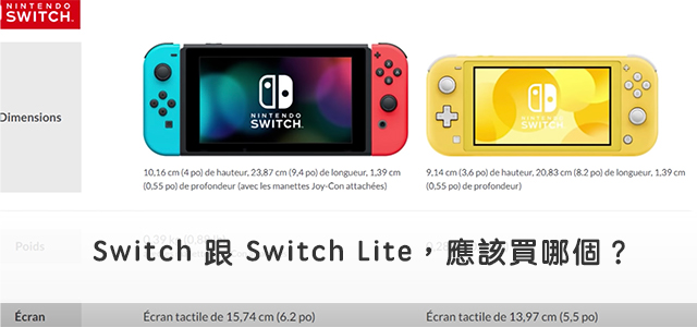 任天堂switch 跟switch Lite 應該買哪個 怎麼選 Switch購買教學 科技兔 任天堂switch 跟switch Lite 應該買哪個 怎麼選 Switch購買教學 科技兔
