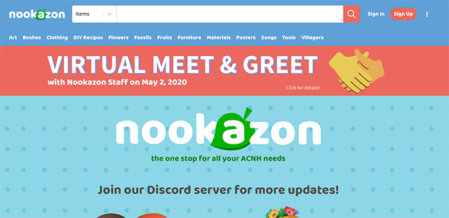 【動森】Nookazon動物森友會商品線上交易網站！玩動森可以賺錢？