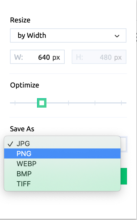 Resizing App 直接在瀏覽器裁切圖片尺寸大小