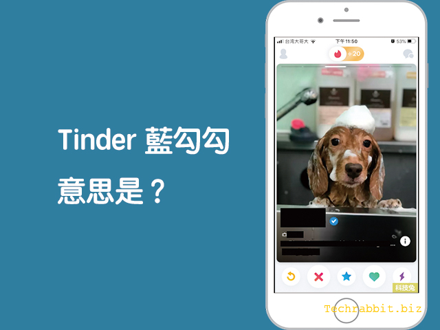 tinder藍勾勾