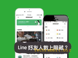Line好友人數