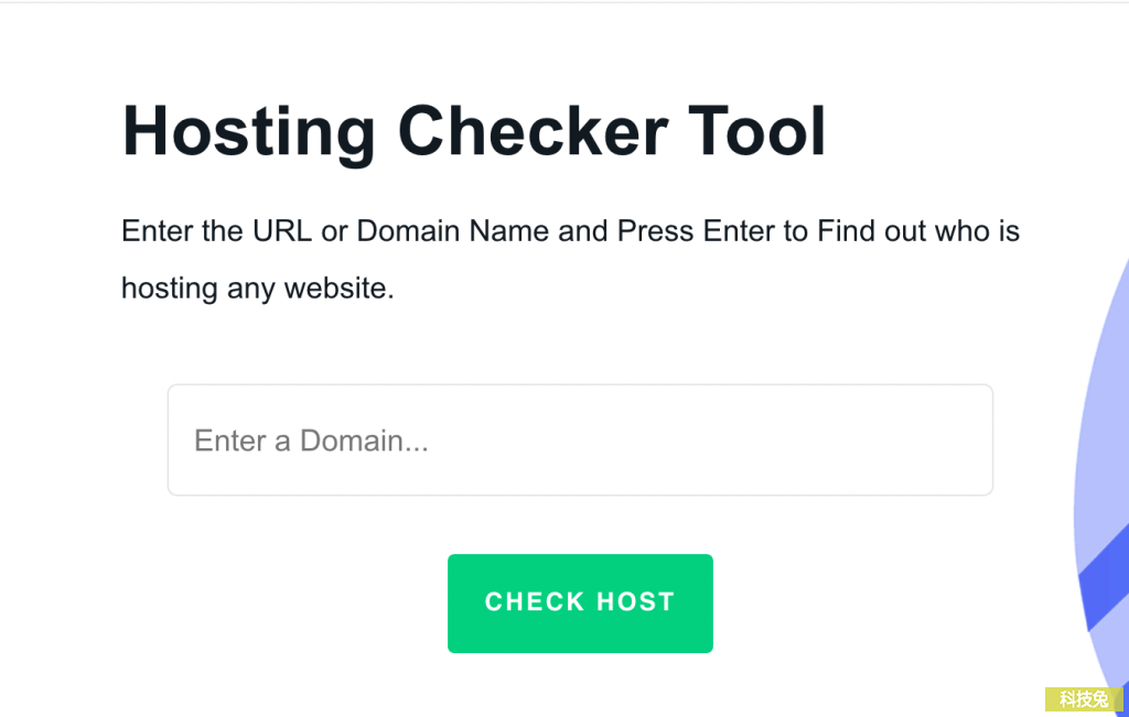 Hosting Checker 查詢主機IP位址、地理位置