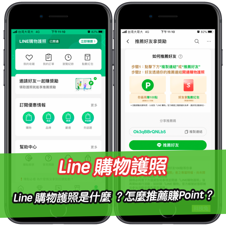 Line 購物護照