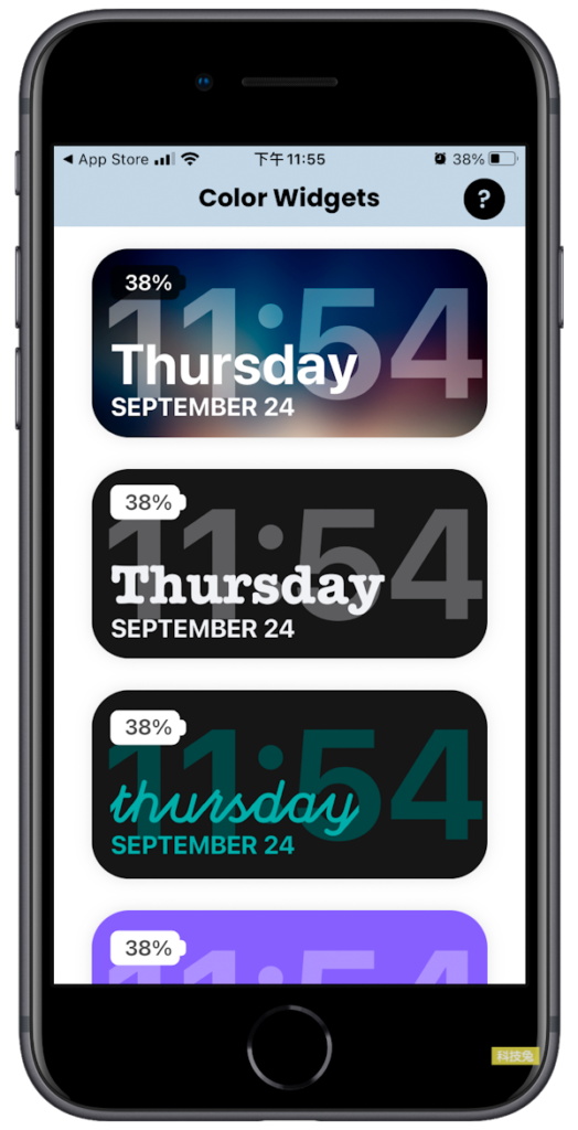 Color Widgets App