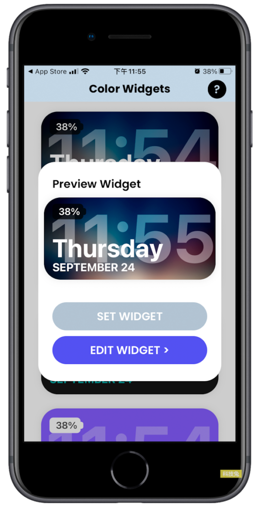 Color Widgets App