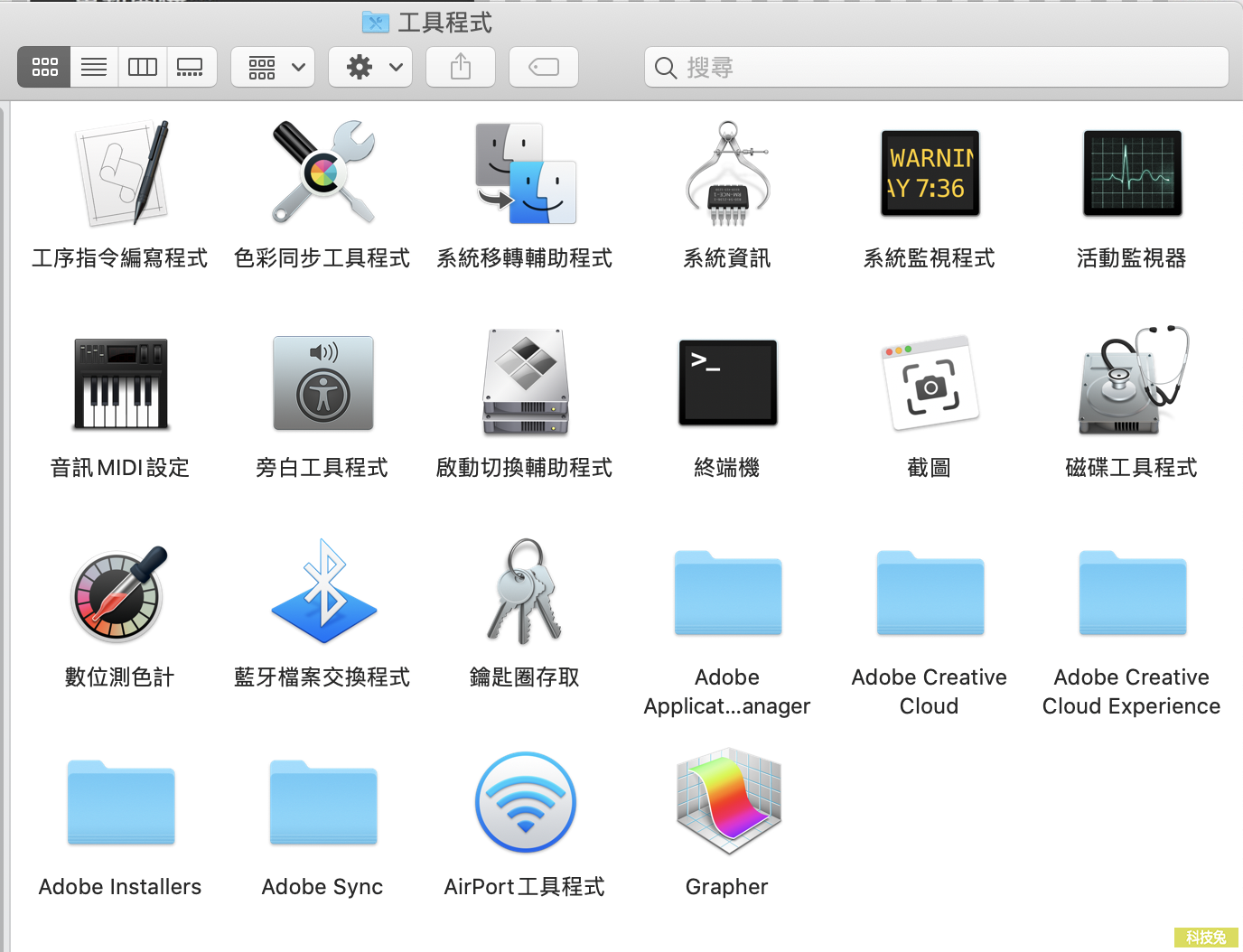 MAC 工作管理員