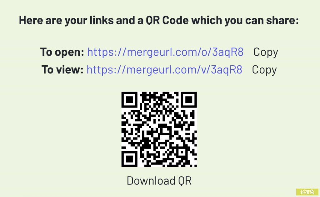 MergeURL 合併多個網址為單一網址