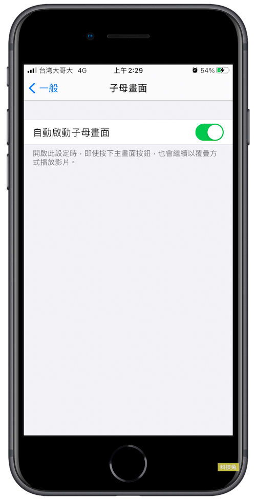 iPhone 子母畫面失敗、沒反應