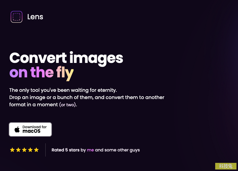 Lens | Mac優質圖片轉檔程式，支援JPG/PNG/GIF，可調整畫質