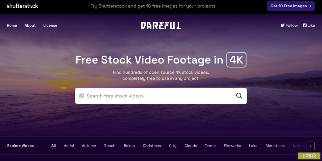 Dareful 高畫質4k影片素材免費下載，免註冊！CC授權下載