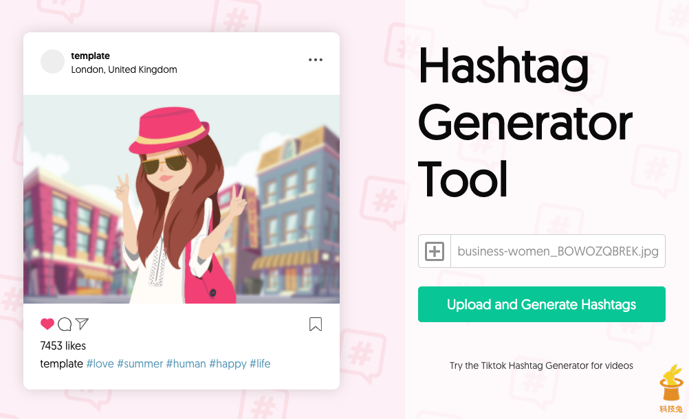 Hashtag Generator： IG 標籤產生器
