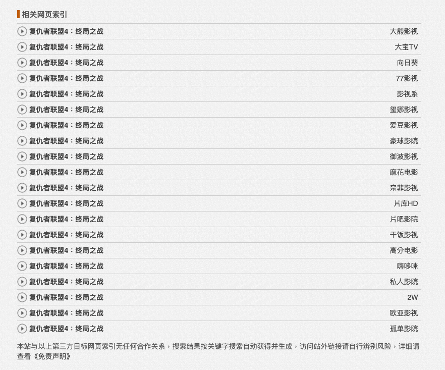 電影狗搜索：專門找電影、演員的搜尋引擎