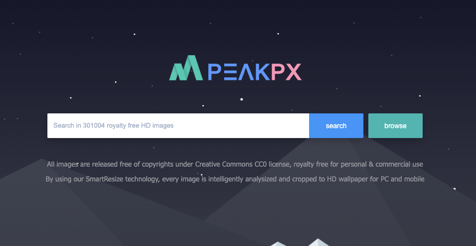 Peakpx：CC0 無版權圖片圖庫！免費下載