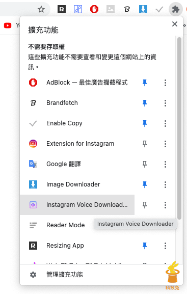 Web TikTok 抖音網頁版（Chrome 擴充外掛）