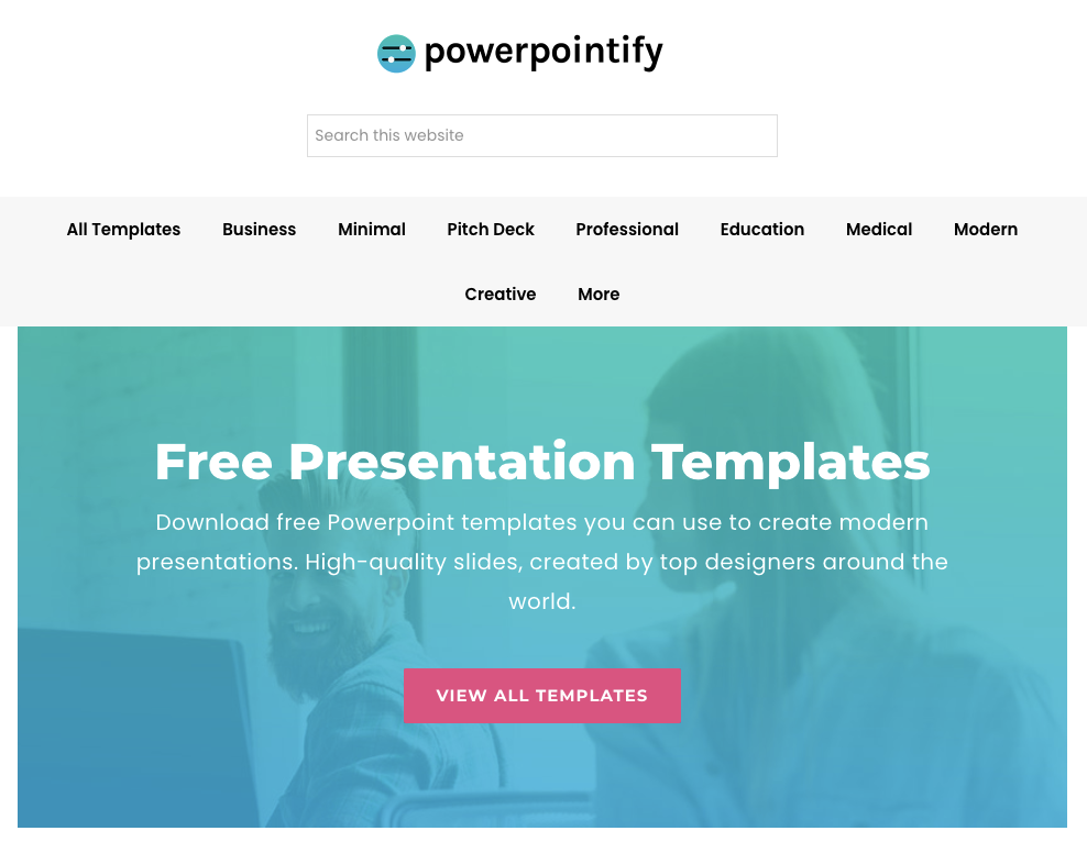 Powerpointify 免費商業 PPT 簡報模板下載