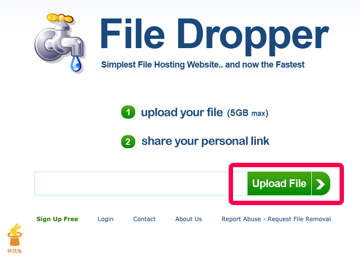 File Dropper 瀏覽器上傳與下載檔案