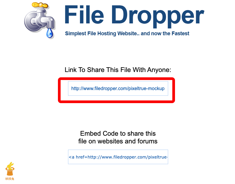 File Dropper 瀏覽器上傳與下載檔案