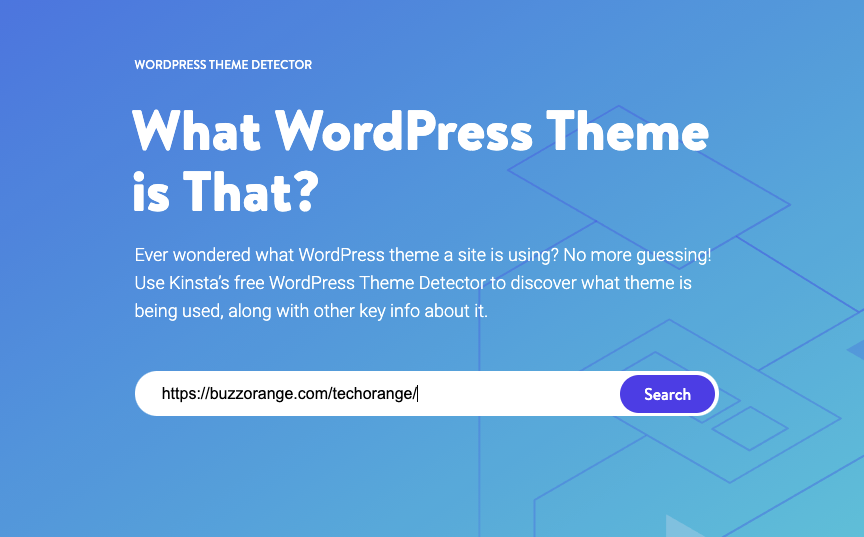 查看特定 Wordpress 網站的佈景主題