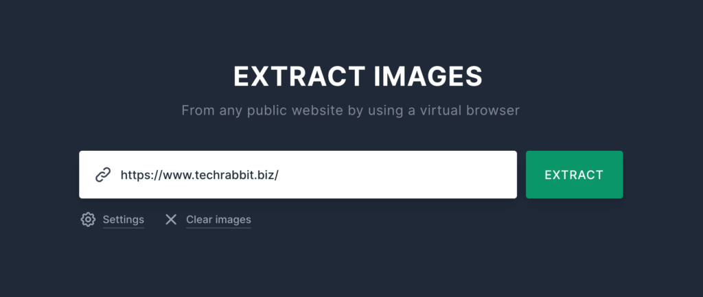 Image Extractor 下載網頁所有圖片圖檔！