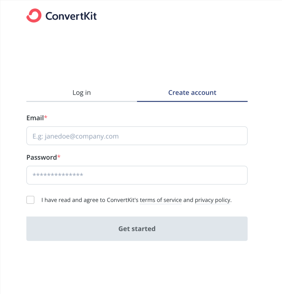 Convertkit  註冊登入