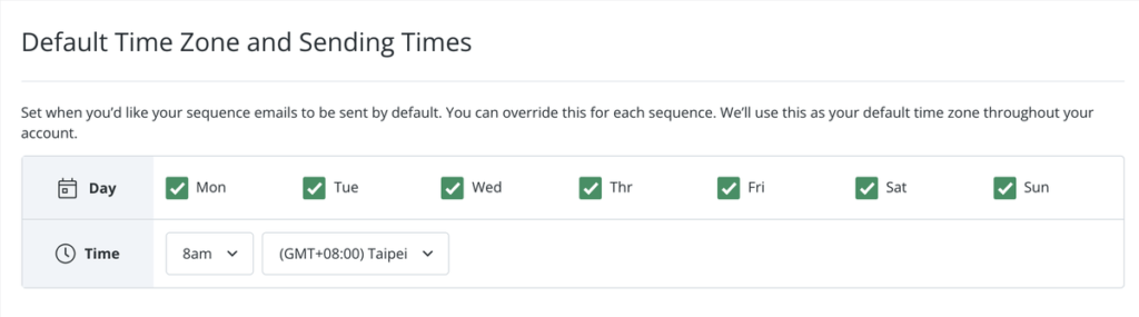 Convertkit  設定 「Sequence」發送時間