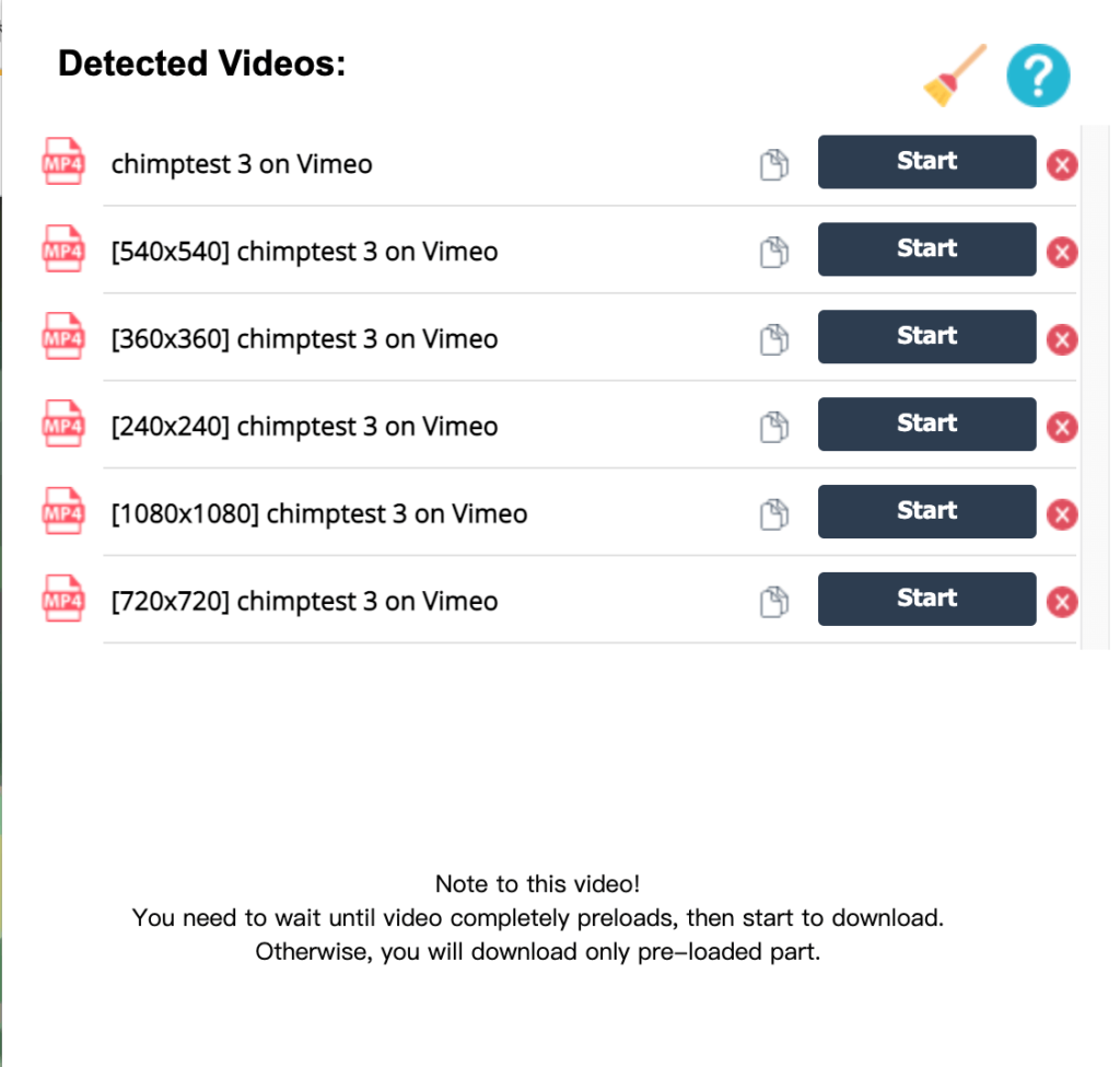 Video Downloader PLUS 下載網頁影片