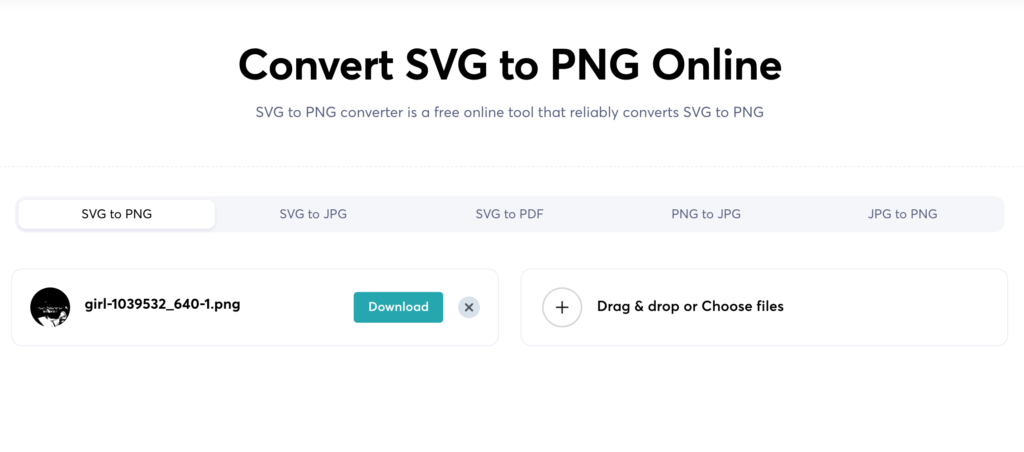 上 SVG 轉檔 PNG / JPG / PDF