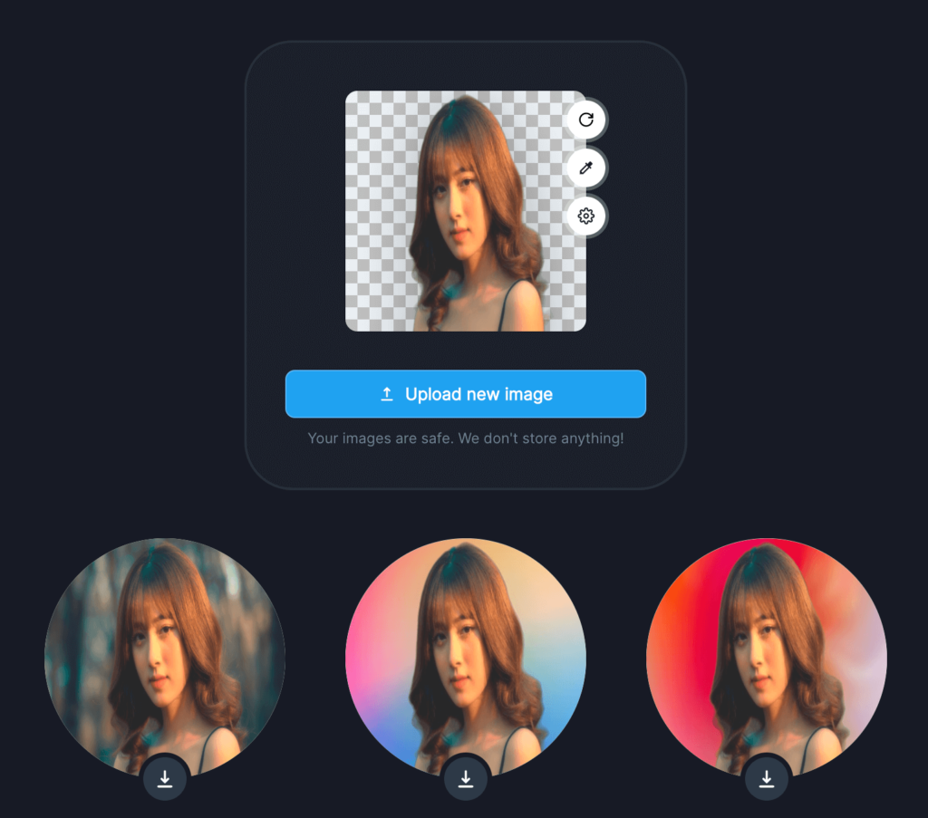 Profile Picture Maker 線上圓形大頭貼產生器,人物自動去背加上漸層背景 Profile Picture Maker 線上圓形大頭貼產生器,人物自動去背加上漸層背景
