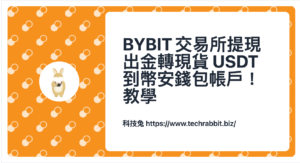 BYBIT 交易所提現出金轉現貨 USDT 到幣安錢包帳戶