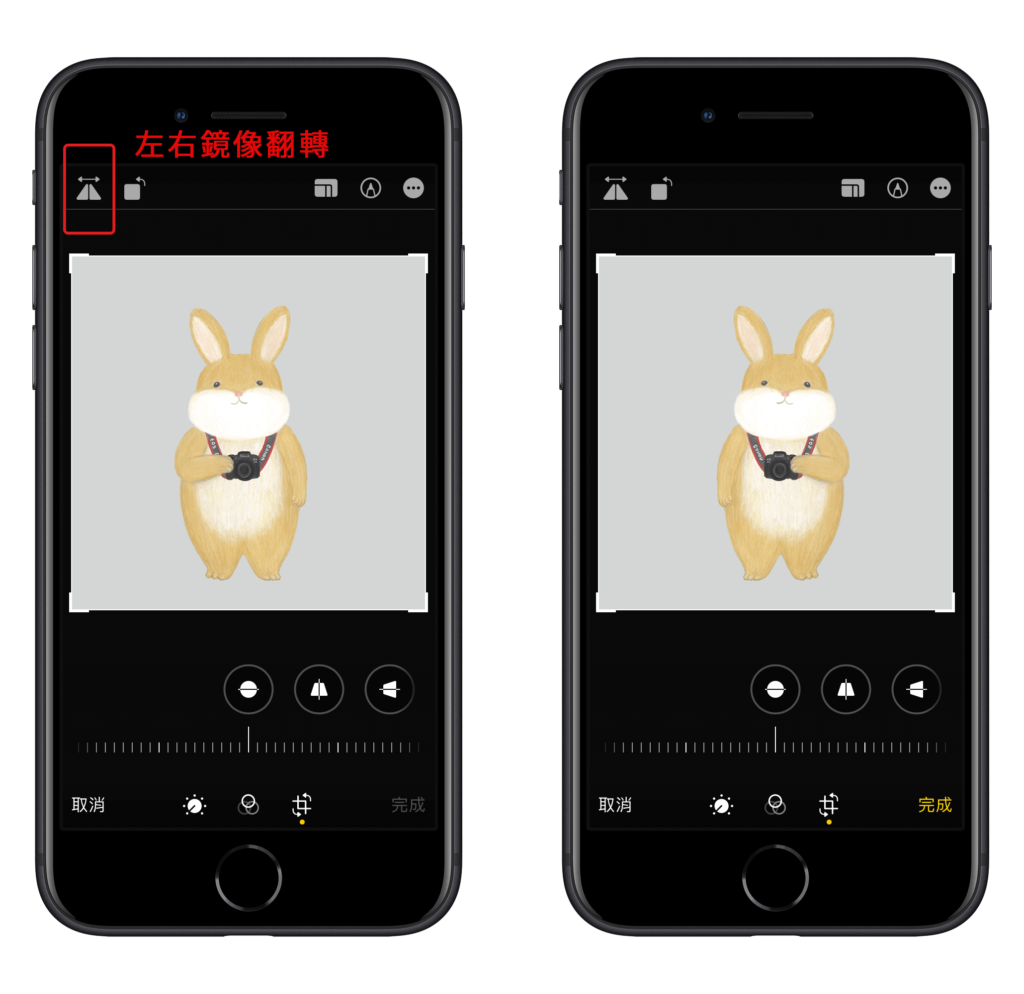 iPhone 照片鏡像翻轉、左右相反？一鍵還原左右鏡像翻轉