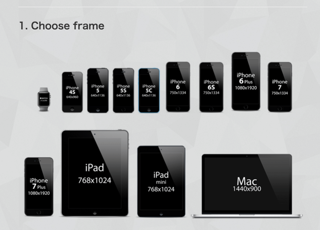 iPhone Screenshot Maker 將圖片或截圖合併到蘋果裝置，含iPhone 與 MAC