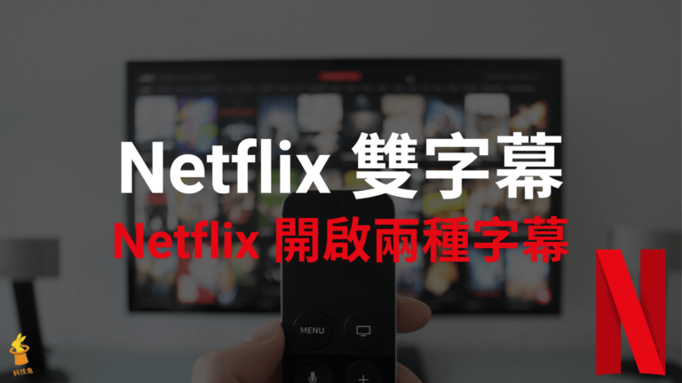Netflix 雙字幕