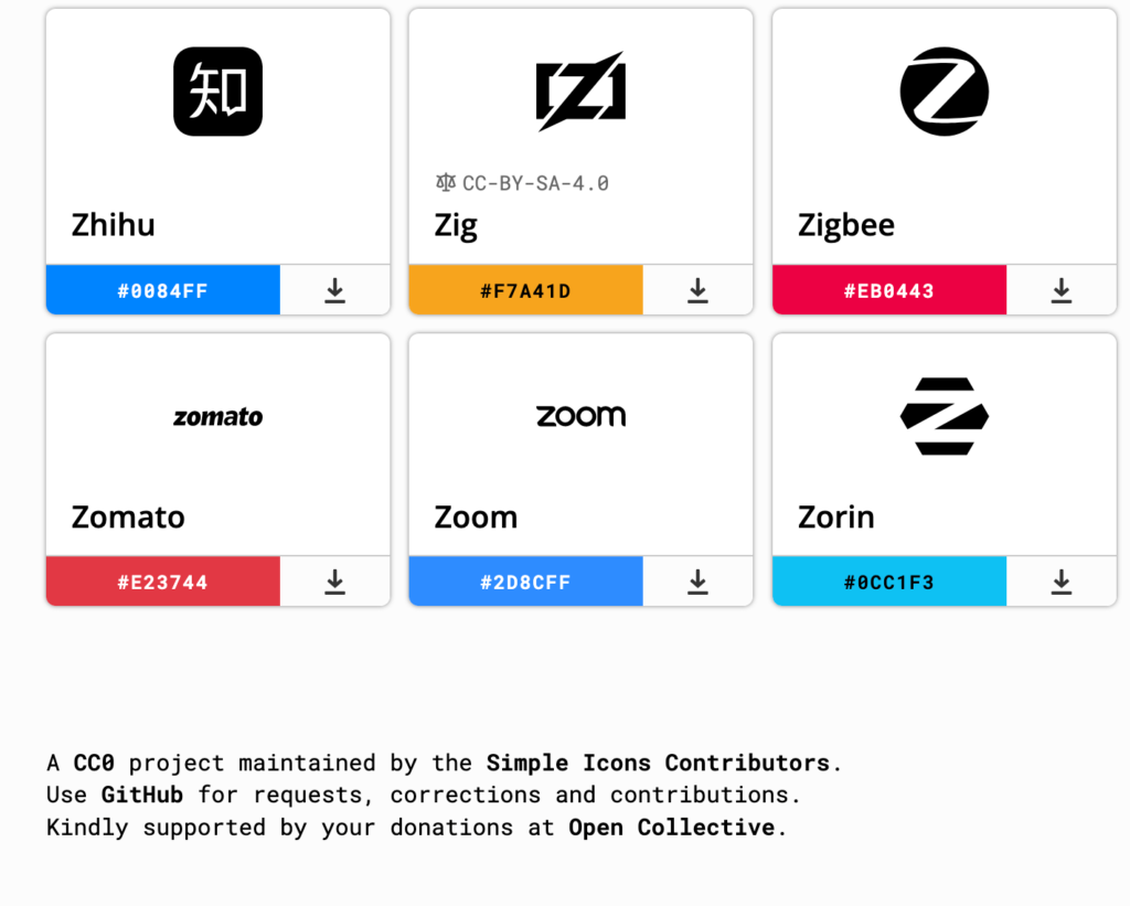 Simple Icons 免費品牌 Logo 圖示下載網站,CC0授權可下載SVG Simple Icons 免費品牌 Logo 圖示下載網站,CC0授權可下載SVG