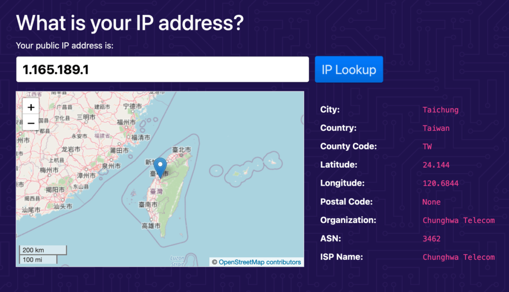 IP.ME 打開網頁立即顯示自己電腦網路連線的 IP 位址 IP.ME 打開網頁立即顯示自己電腦網路連線的 IP 位址