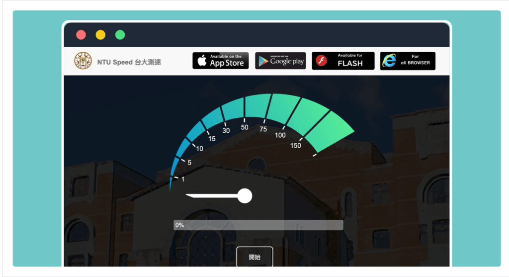 NTU Speed 台大測速、網路測速