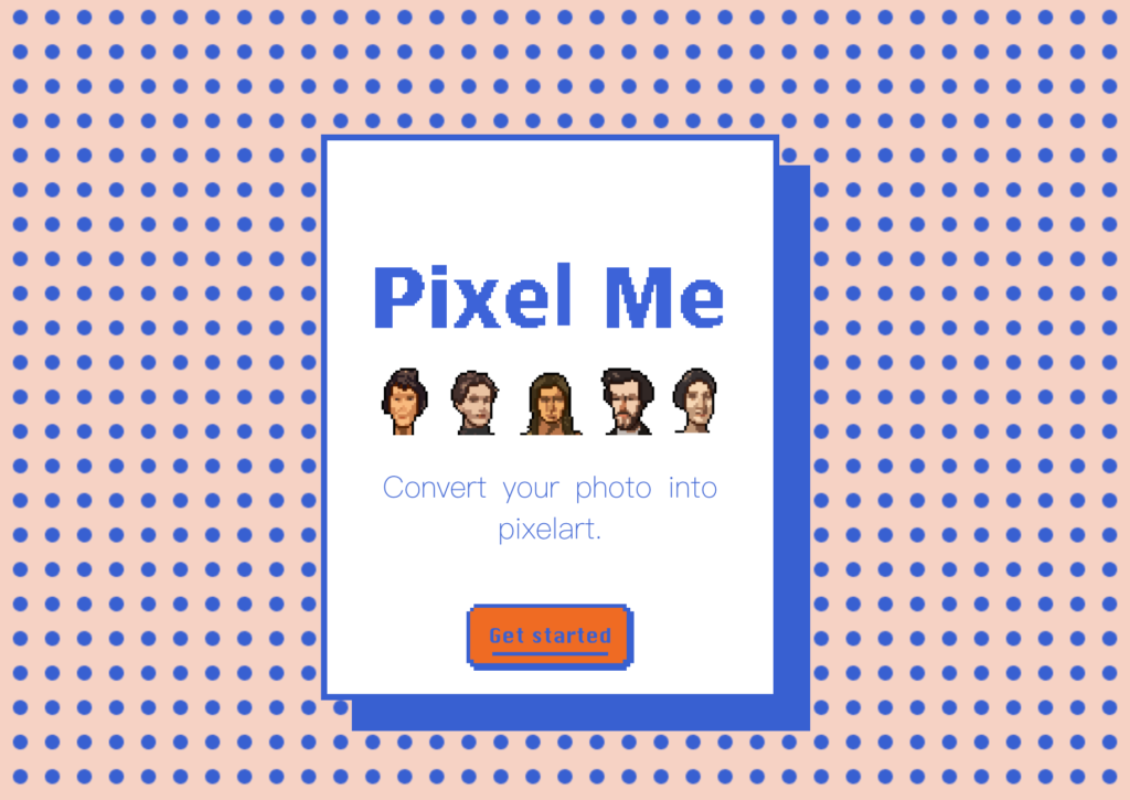 PixelMe 線上8bit像素圖產生器