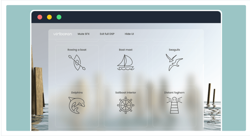 Virtocean 線上白噪音網站,有海浪聲當作背景音樂!適合工作專注休息 Virtocean 線上白噪音網站