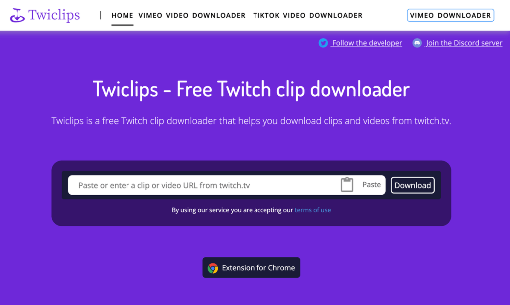 Twiclips:Twitch 影片下載 Twiclips:Twitch 影片下載