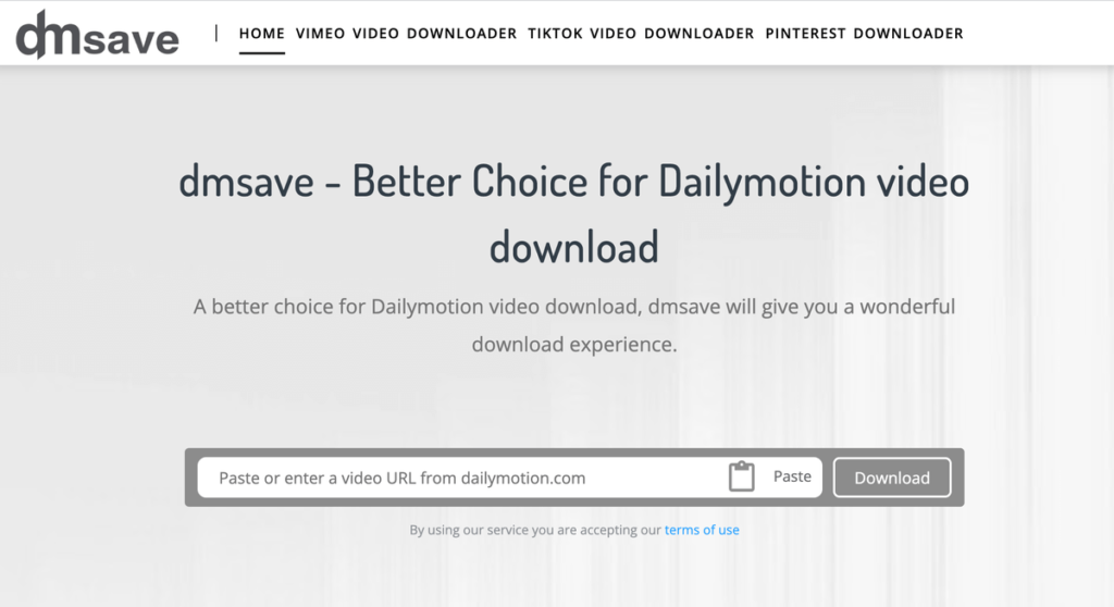 dmsave:Dailymotion 影片下載器 dmsave:Dailymotion 影片下載器