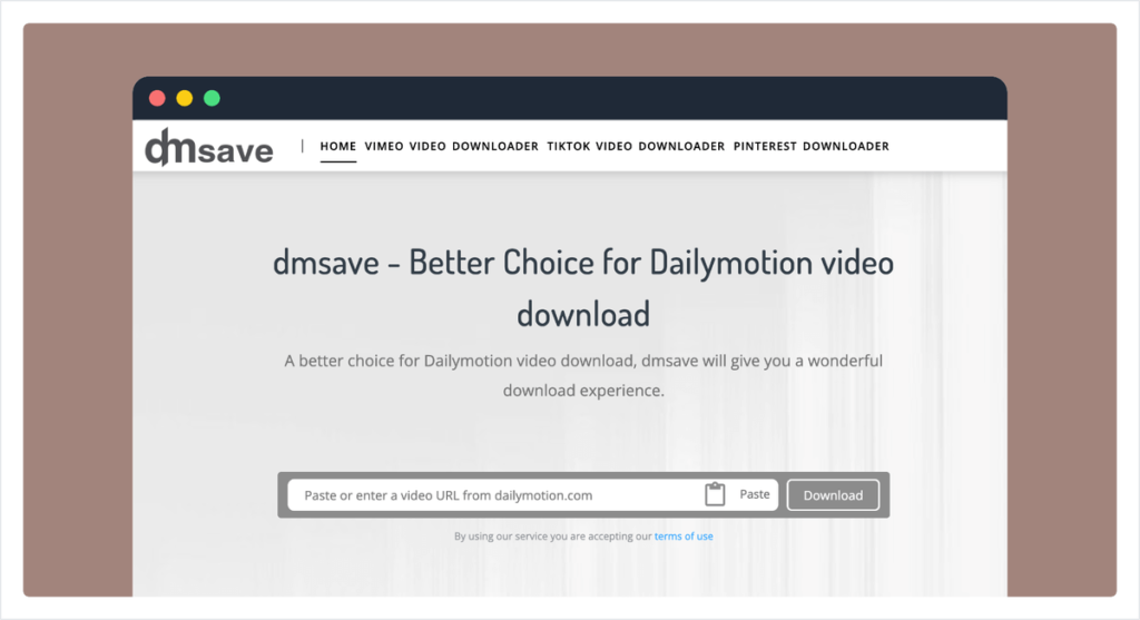 dmsave 免費下載 Dailymotion 影片