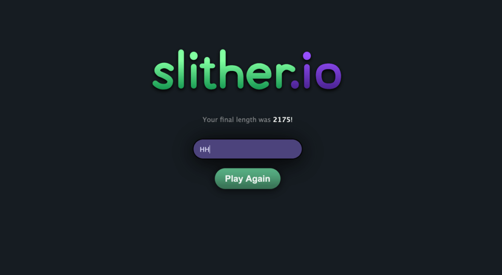 slither.io  網頁版貪食蛇