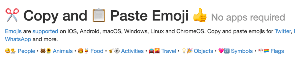 Get Emoji 超多表情符號,表情圖案大全複製貼上就能用! Get Emoji 超多表情符號,表情圖案大全複製貼上就能用!
