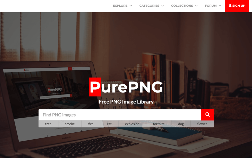 PurePNG：PNG 圖片免費下載