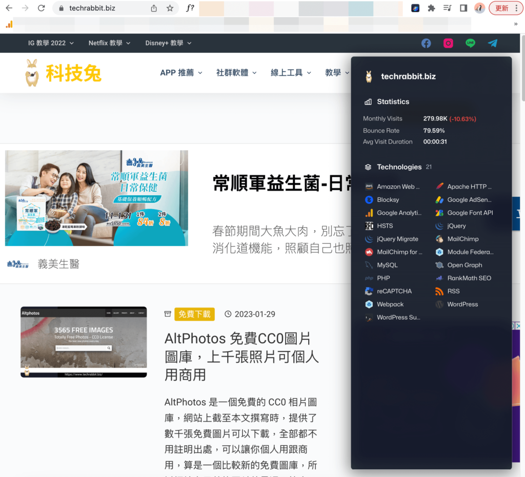 Rayst 一鍵顯示網站背後的技術服務與流量 Rayst 一鍵顯示網站背後的技術服務與流量